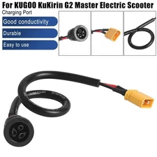 For KUGOO KuKirin G2 Master Scooter Battery Charger Cable Charging Port Adapter