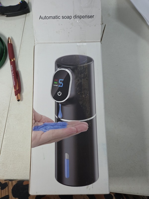 automatic soap dispenser touchless rechargeable