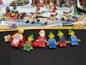 LEGO 10245 Santa's Workshop + 10275 Elf Club House 100% Complete Parts Verified