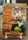 2025 Topps Chrome Drake Maye Power Players Refractor PP-10 Patriots