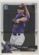2018 Bowman Chrome Prospects Peter Lambert #BCP179 0nr3