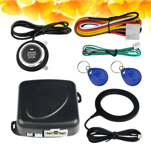 12 V Car Alarm Anti Theft Lock Start Push Button System Ignition - Picture 5 of 12