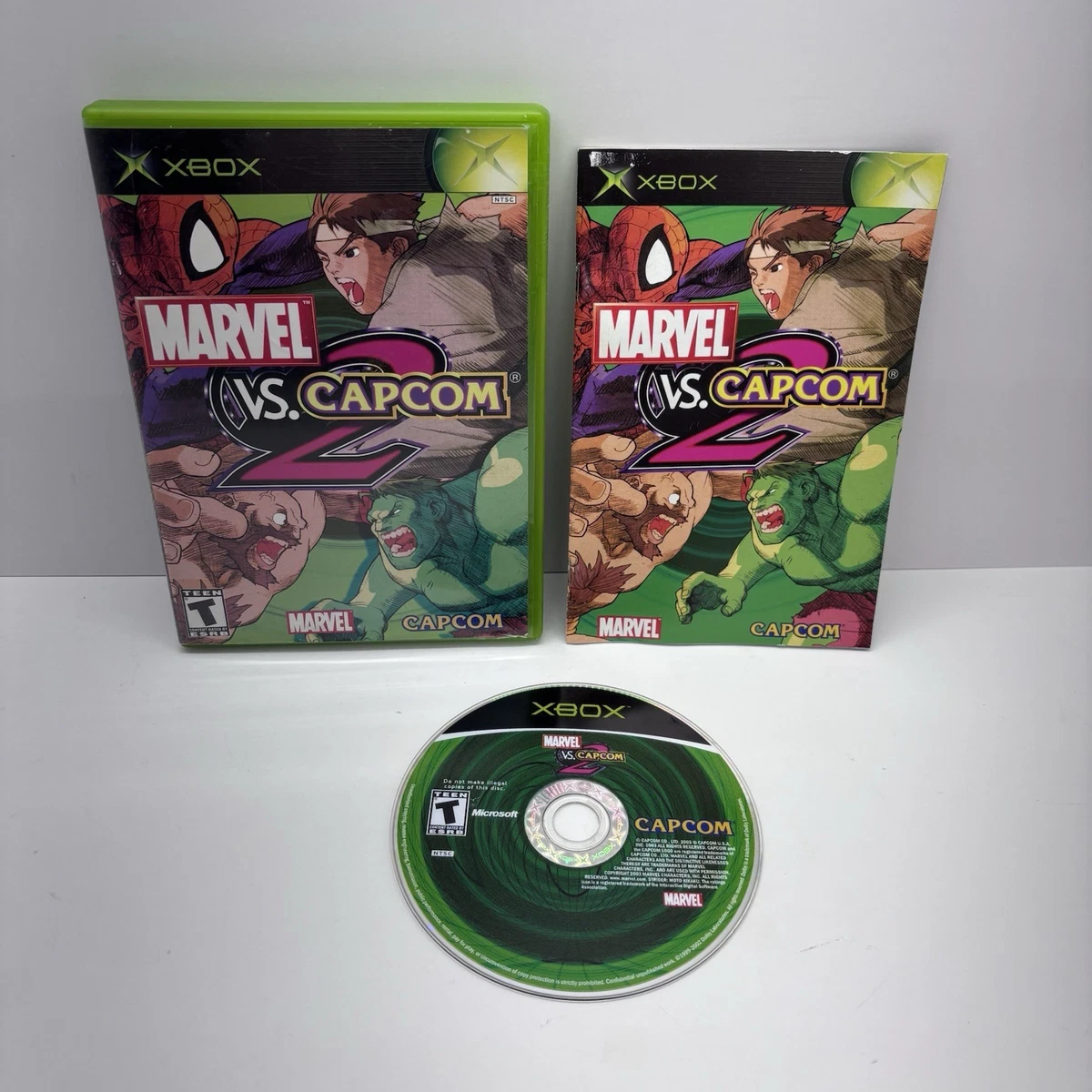 Microsoft Xbox Marvel vs. Capcom 2 Video Games for sale | eBay