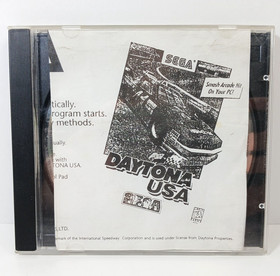Daytona USA PC Game 1996 Sega Sports Car Racing Promotional Disc
