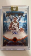 Topps Game Time Ryan Dunn Auto /25 Phoenix Suns 2025 NBA Basketball Card