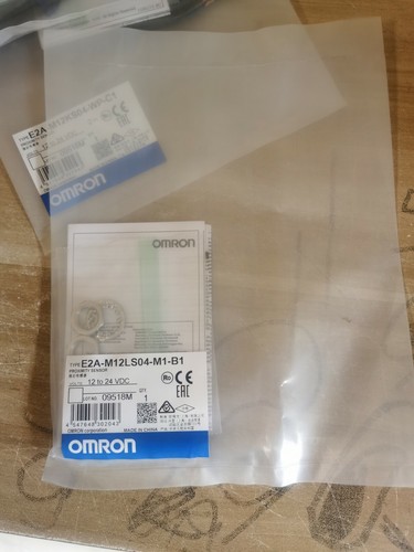 Omron E2B M12LS04 M1 B1 OMRON INDUCTIVE SENSOR, M12