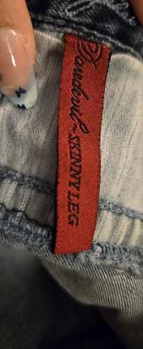 Guess Vintage Button Fly Distressed Patchwork Type Jeans Y2k 90s - Bild 8 von 16
