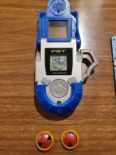 Mega Man NT Warrior Advanced Pet Personal Terminal Battle Chip TESTED(READ DESC) - Picture 2 of 6
