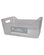 Large Storage Box Clear Organise Home Kitchen Office Space Saving Clear Acrylic