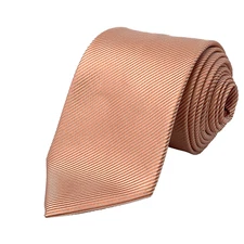 GEOFFREY BEENE Narrow Necktie Men's 3.25" x 58" Pink Striped Easter Tie Corpcore