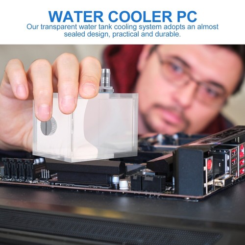 Computer Water Cooling Small Tank Coolant Reservoir Cpu Cooler Liquid - Afbeelding 11 van 12