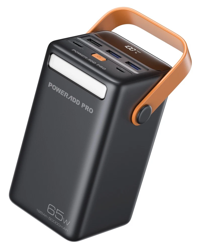 Power Bank 50000mAh PD 65W USB C Fast Charging Camping Travel Portable Charger Power Bank 50000mAh PD 65W USB C Fast Charging Camping Travel Portable Charger