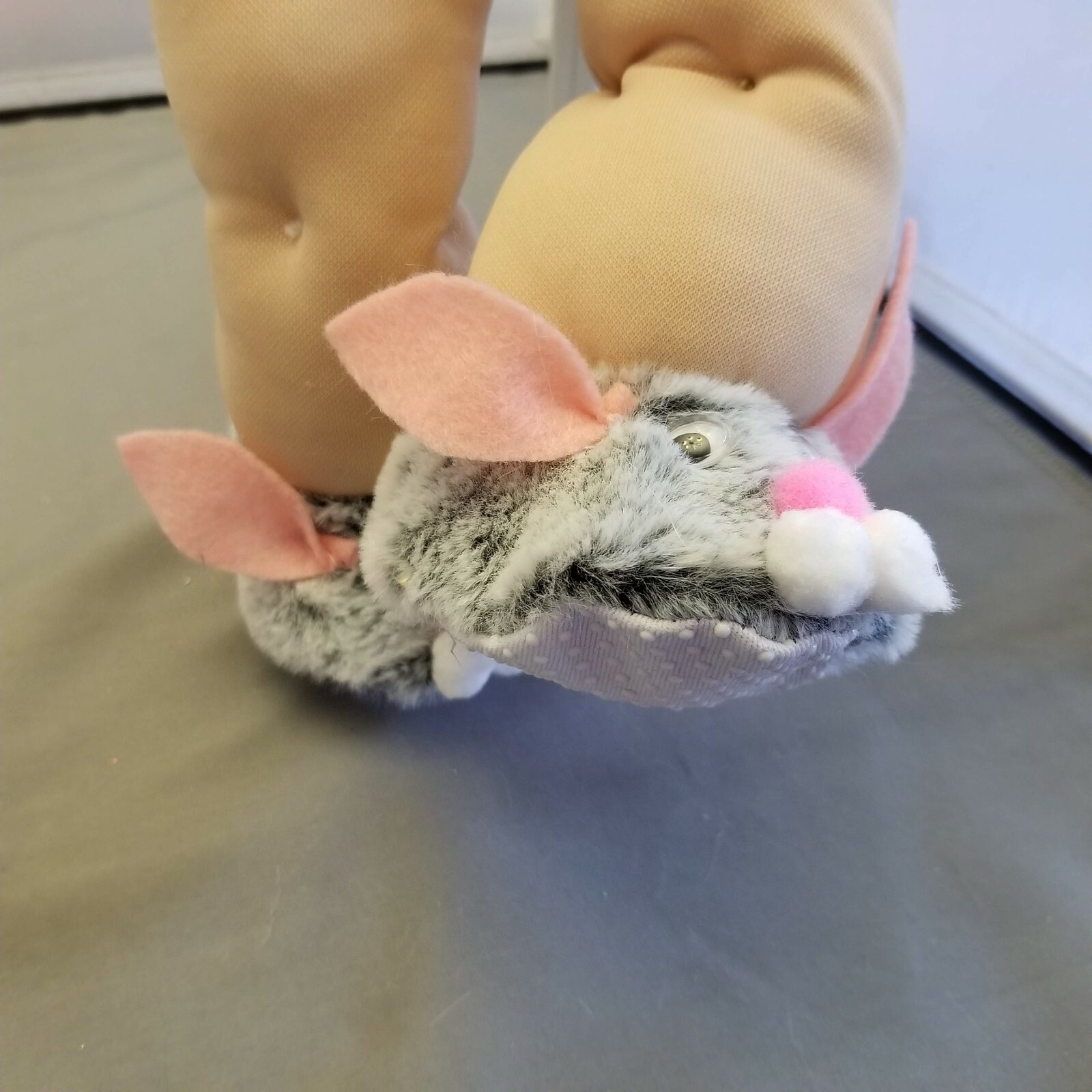 SAOLA Scarpe pantofole pelliccia coniglietto bambini patch cavolo grigio grigio adatte solo CPK originali