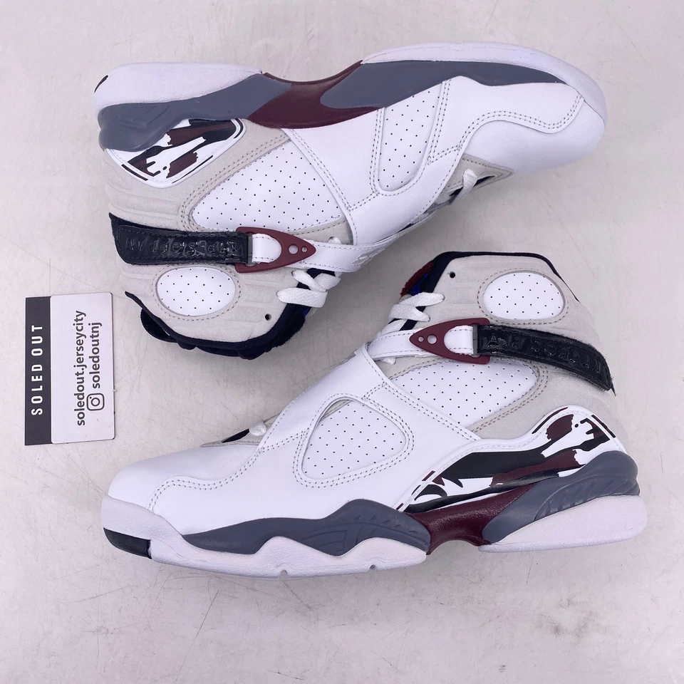 Air Jordan (W) 8 Retro "BLANCO BORGOÑA" 2020 - Talla 9W - ci1236 104 (12273-31) Foto 2 de 4