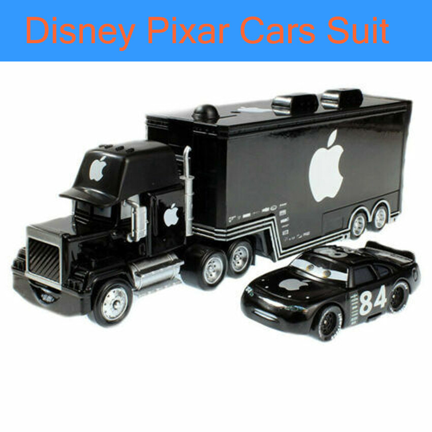 Apple Black Mack Truck & Car Toys Gift Disney Pixar Cars Boys 