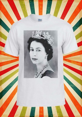 Her Majesty the Queen Elizabeth II Herren Damen Trägershirt Tank Top Unisex T-Shirt 1217