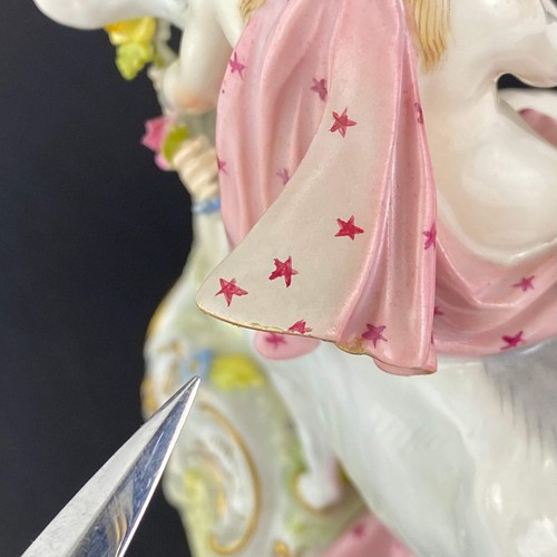 Carl Thieme Europa & The Bull Antique Porcelain Figurine Group 19thc - Picture 24 of 24