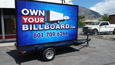 Billboard Trailer 6x10 Start promoting your own business or make extra income.
