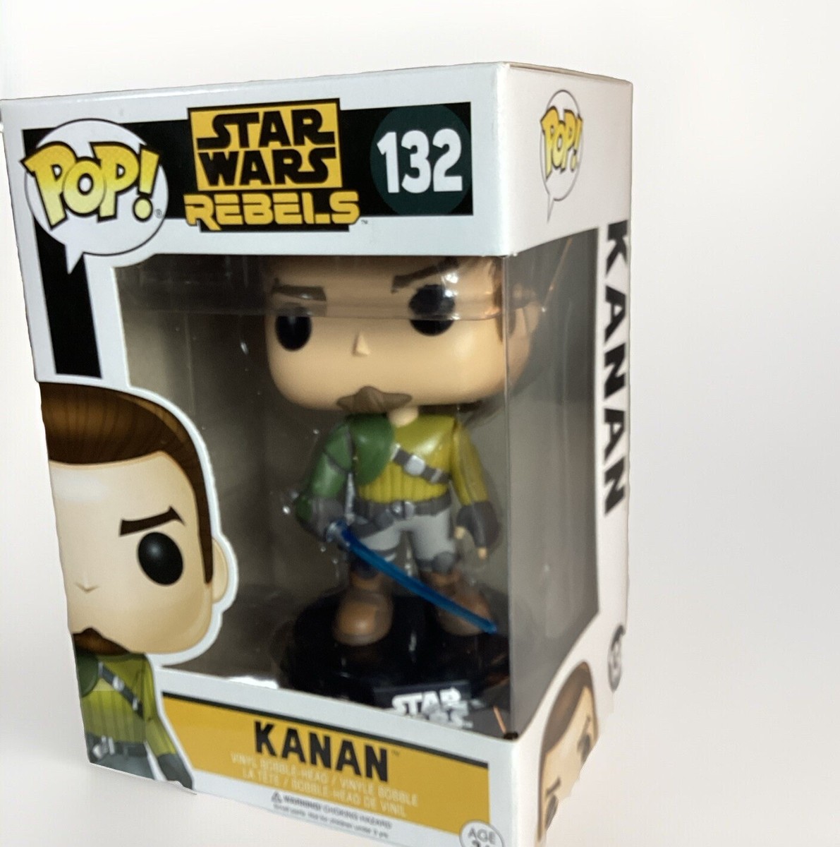 Funko Pop! Vinyl: Star Wars - Kanan Jarrus #132 889698107709| eBay