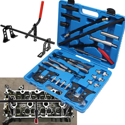 GEARZAAR KFZ Druckluft Ventilfederspanner Ventilschaftdichtung wechseln Montage Werkzeug