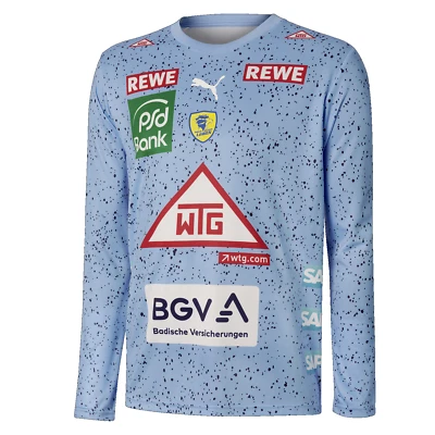 Puma Rhein Neckar Löwen Home 22/23 Torhüter Heimtrikot Jersey HBL blau 771703 05