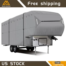 For 26'-41' 5TH Wheel RV Motorhome Camper Storage Cover Windrproof Dustprood