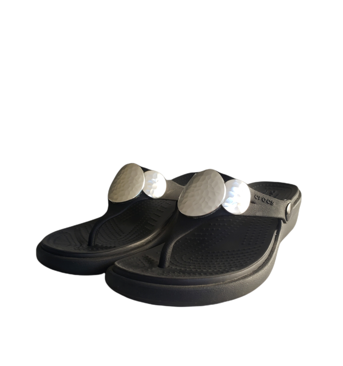 sanrah embellished wedge flip