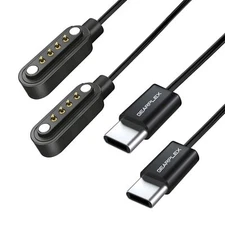 Usb Magnetic Smart Watch Charging Cable Compatible Apple Samsung Fitness Tracker