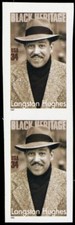 3557a, MNH 34¢ Langston Hughes Imperforate ERROR Pair - Stuart Katz