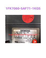 1FK7060-5AF71-1KG5 Used SIMOTICS S synchronous servo motor fast shipping, DHL
