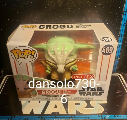 Funko Pop Star Wars Grogu with Chowder Squid Corner Ding