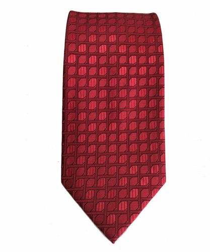 Retreez Skinny Microfiber Tie - Tartan Plaid Check Pattern, 2 Inches Wide, 58 Inches Long (Purple) - View #5
