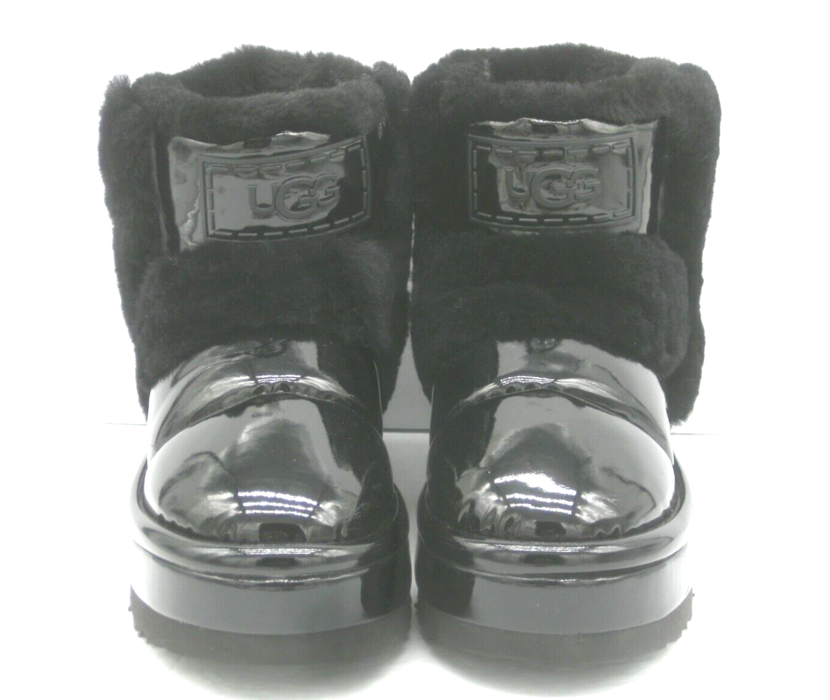 UGG CLASSIC CHILLAPEAK SHINE WOMEN BOOTS SUEDE BLACK US 5 UGG CLASSIC CHILLAPEAK SHINE WOMEN BOOTS SUEDE BLACK US 5