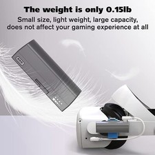 US 3350mAh Rechargeable Battery Pack for Oculus Quest 2 Accessories