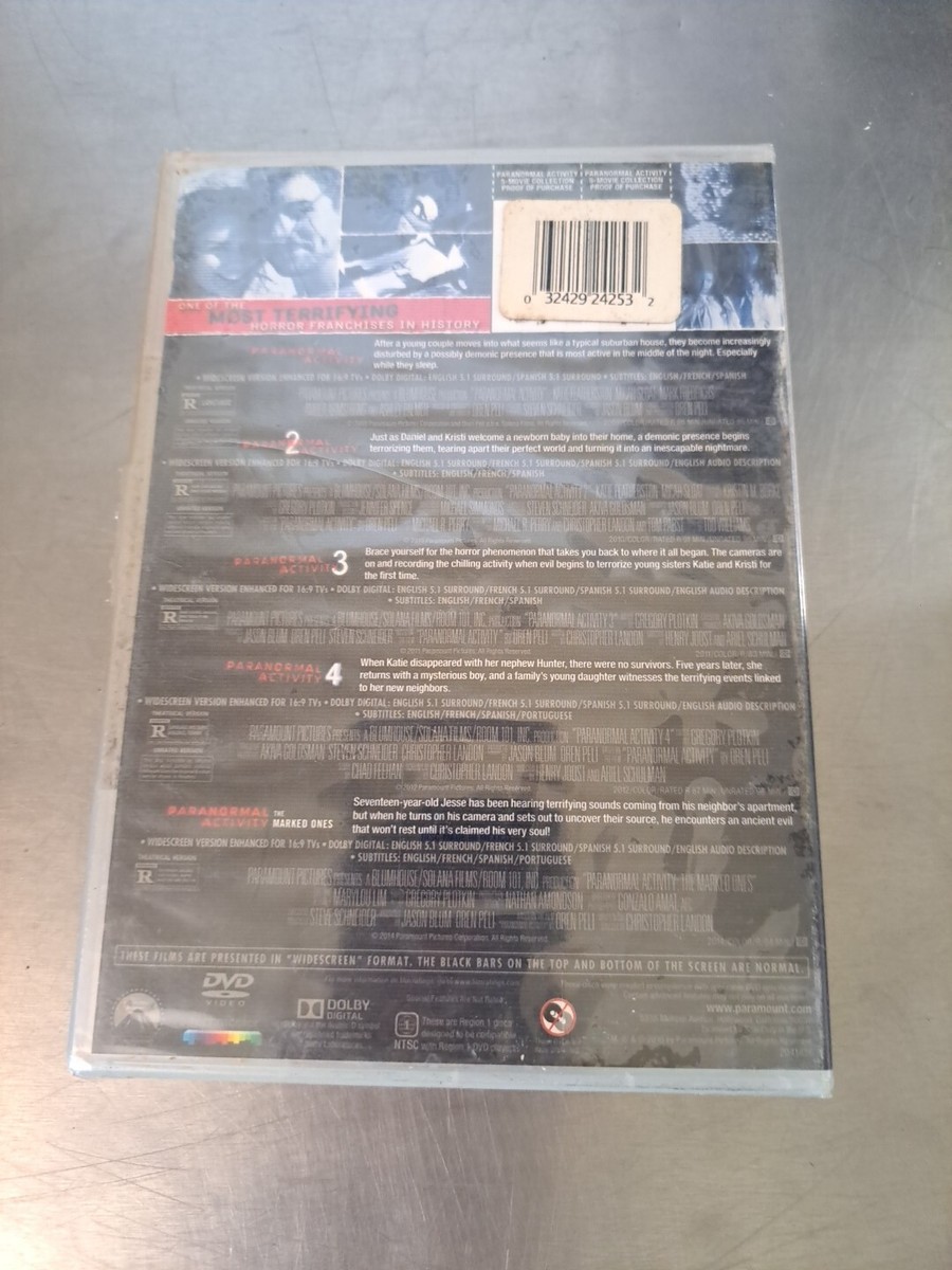 BRAND NEW SEALED Paranormal Activity: The Ultimate Collection (DVD)