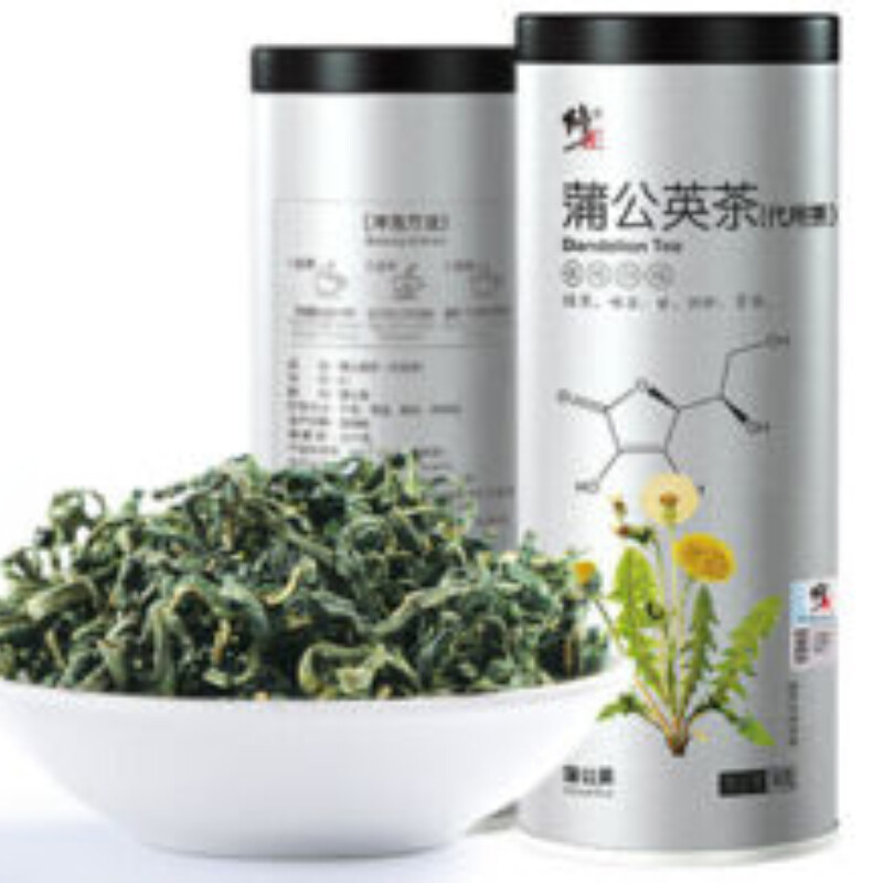 Китайский одуванчик травяной чай натуральный и здоровый одуванчик чай 手工炒制叶通婆婆丁茶 蒲公英茶