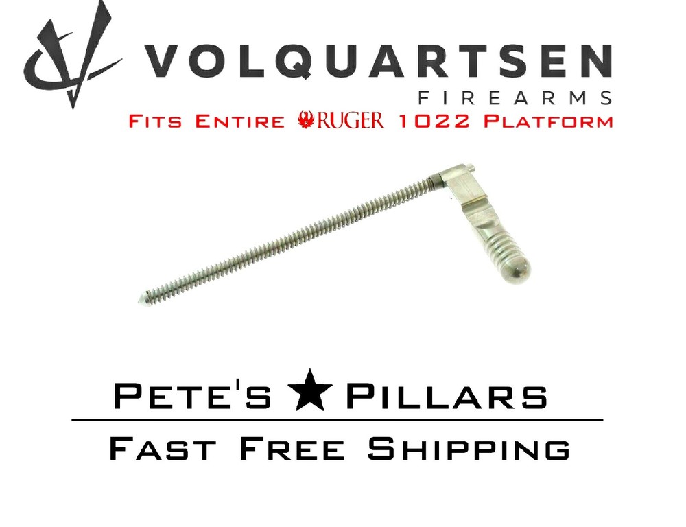 Volquartsen Ruger 10/22 Extended Bolt Handle & Recoil Rod Assembly VC10EBS
