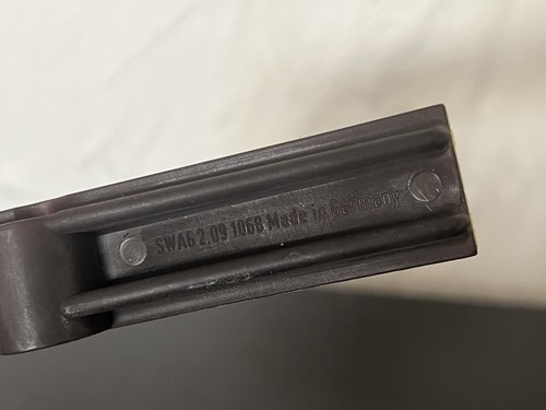 NOS SWAG Mercedes Benz Stamped R107 Lower Left Timing Guide Rail 1170521016 - Picture 4 of 4