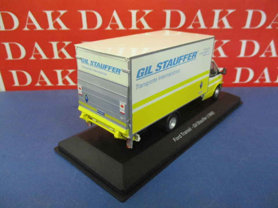 Die cast 1/43 Modellino Furgone Van Ford Transit Gil Stauffer 1998 - Immagine 3 di 4