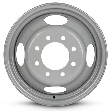 New Wheel For 1996-2002 Chevy Express 3500 16 Inch 16x6” Painted Grey Steel Rim - Bild 1 von 9