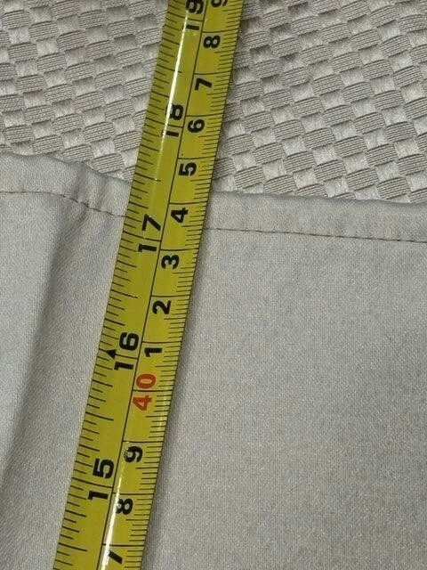 Juego de 6 manteles individuales y servilletas beige brillo satinado Foto 3 de 4