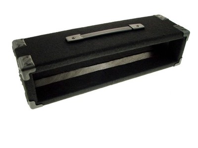 PROCRAFT 2U 6'' Deep Rack Case in Black Carpet Wrap - Top Handle - w/Rack Screws