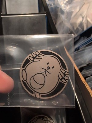 Pokemon Silver Chansey Mini Coin From 151 Chinese