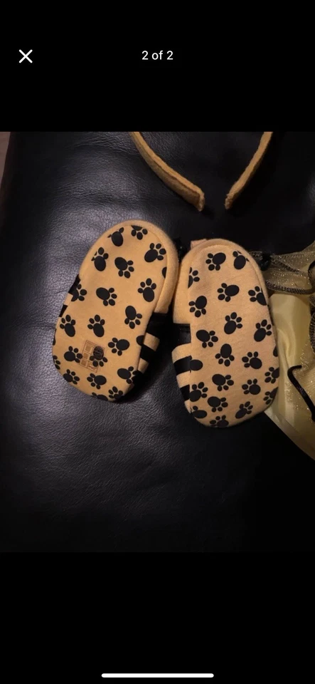 Disfraz de abejorro infantil con zapatos. 0-3 meses Foto 3 de 4