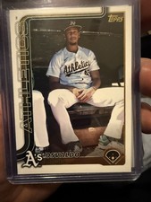 Osvaldo Bido #565 2025 Topps Golden Mirror Athletics