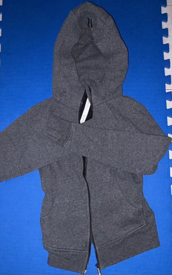 Sudadera con Capucha de Buceo Lululemon II - Cremallera Completa - Núcleo Jaspeado Gris Talla 4 Foto 2 de 4