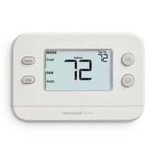 Honeywell Home X1N Non-Programmable Thermostat, Single-Stage, 1-Heat/1-Cool
