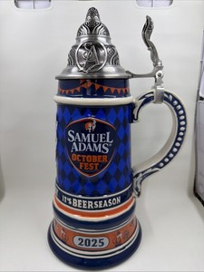 Samuel Sam Adams Octoberfest Beer Mug Stein 2025 #5794