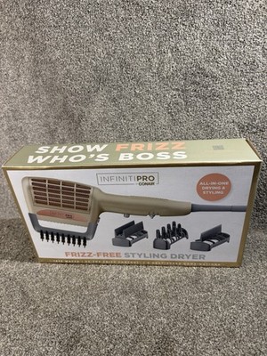 INFINITIPRO BY CONAIR 4-in-1 Frizz Free Styling  Dryer 4 Attchment