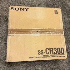 Sony SS-CR300 Surround Speaker Set For Home Theater USA Vintage